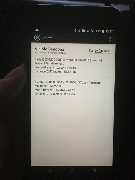 locate app running on the Nexus 5X